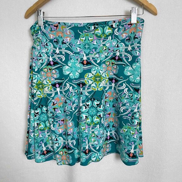 SOYBU Abstract Print Athleisure Skirt Womens Size M - Picture 2 of 9